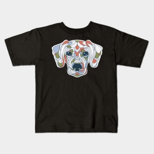 Dalmatian Portrait Kids T-Shirt